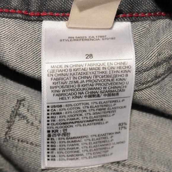 Womens Jeans 28 Bootcut 0300 - Picture 5 of 6